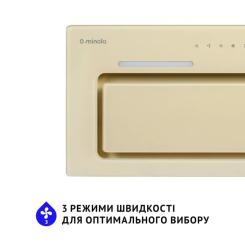 Вытяжка кухонная Minola HBI 6873 IV GLASS 1200 LED Line Фото 7