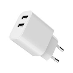 Зарядное устройство Gembird 2 USB-A 5V/2.4A (12W) white Фото 3
