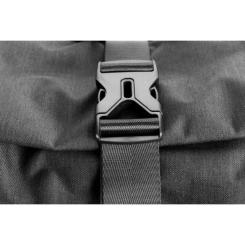 Рюкзак туристический Schwarzwolf Eibert Rolltop чорний Фото 4