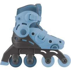 Роликовые коньки Globber 2в1 сіро-сині р.30-33, до 60кг, 5+ Фото 9