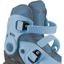 Роликовые коньки Globber 2в1 сіро-сині р.30-33, до 60кг, 5+ Фото 10