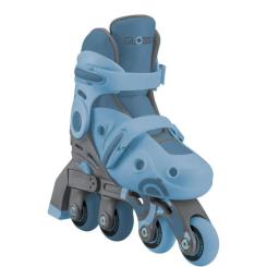 Роликовые коньки Globber 2в1 сіро-сині р.30-33, до 60кг, 5+ Фото 2