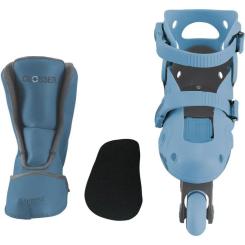 Роликовые коньки Globber 2в1 сіро-сині р.30-33, до 60кг, 5+ Фото 5