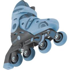 Роликовые коньки Globber 2в1 сіро-сині р.30-33, до 60кг, 5+ Фото 8