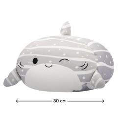 Мягкая игрушка Squishmallows Китовая акула Сачи 30 см Фото 1