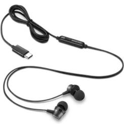 Наушники Lenovo USB-C Wired In-Ear Headphone Black Фото 3