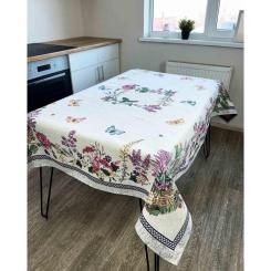 Скатерть Прованс Лавандовое поле 135х300 Фото 3