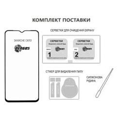 Стекло защитное Dengos Full Glue iPhone 16 (black) Фото 2
