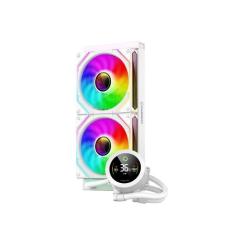 Система жидкостного охлаждения Gamemax IceBurg 240 Digital WH Фото 2