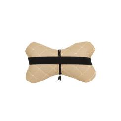 Подушка EVAtech ECO 27х16 см бежева з бежевою ниткою Фото 3