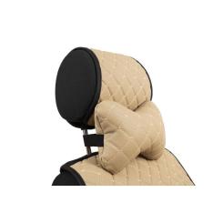 Подушка EVAtech ECO 27х16 см бежева з бежевою ниткою Фото 8