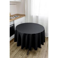 Скатерть Прованс Kelly черная D-180 Фото 1