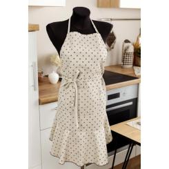 Фартук Прованс Горох коричневый Хозяйка Фото 1