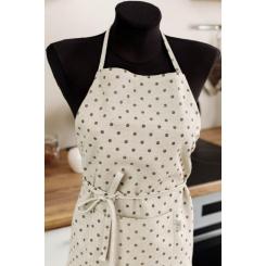 Фартук Прованс Горох коричневый Хозяйка Фото 3