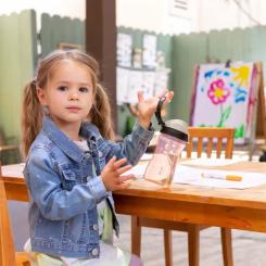 Поильник-непроливайка Chicco Kids Cup Розовый 350 мл Фото 1