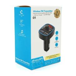 FM модулятор Voltronic Q1, 1.5A, FM, USB, TF Фото 3