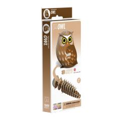 Пазл Eugy 3D Зоопарк Сова Фото 1