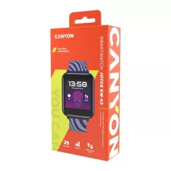 Смарт-часы Canyon Joyce KW-43 DUAL BT Music Blue Фото 6