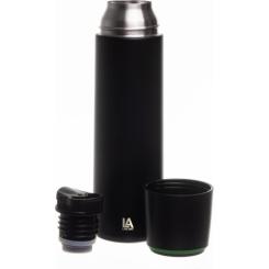 Термос Line Art Fiji 500 мл чорний/зелений Фото 1