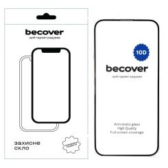 Стекло защитное BeCover Apple iPhone 16 Plus 10D Black Фото