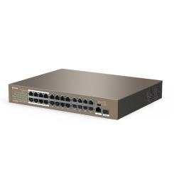 Коммутатор сетевой Tenda TEF1126P-24-250W Фото 2