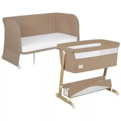 Кроватка Lionelo THOMI PLUS BEIGE CARMEL Фото