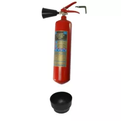 Огнетушитель Хладар ВВК-2 з підставкою Фото