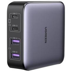 Зарядное устройство Ugreen 4xUSB 65W (2хUSB-C+2xUSB-A) Gan CD327 Фото 2