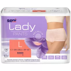 Подгузники для взрослых Seni Lady Pants Large 10 шт Фото