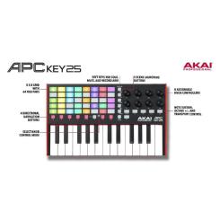 MIDI-клавиатура Akai APC Key 25 II Фото 2