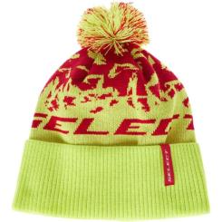 Шапка Select Pompon Hat 58 Yellow Red Фото 3