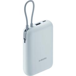 Батарея универсальная Xiaomi 10000mAh 22.5W, Integrated Cable, blue Фото