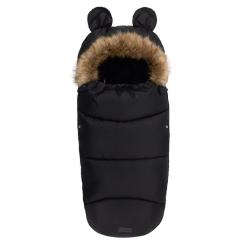 Зимний конверт MoMi Sleeping bag black Фото