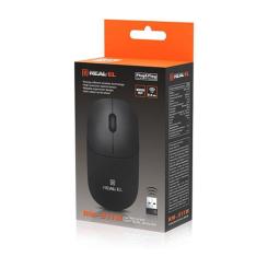 Мышка REAL-EL RM-311W Wireless Black Фото 9