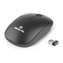 Мышка REAL-EL RM-311W Wireless Black Фото 2