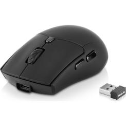 Мышка REAL-EL RM-460W Wireless/Bluetooth Black Фото