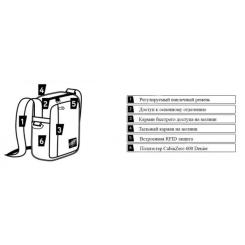 Сумка CabinZero Sidekick 3L Orange Chill Фото 3