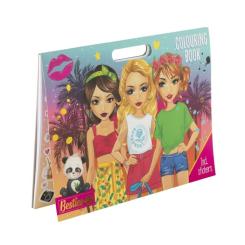 Набор для творчества Besties Розмальовка «Мега» зі стікерами Фото 1