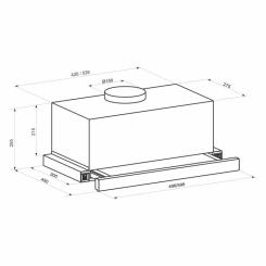 Вытяжка кухонная Eleyus LOTUS 1200 60 IS+GR Фото 11