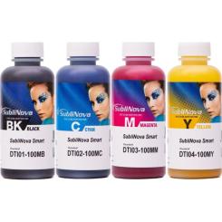 Чернила InkTec Epson Sublimation Piezo 100мл*4 BCMY Фото