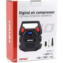Автомобильный компрессор AMiO 12V ACOMP-17 (02642) Фото 5