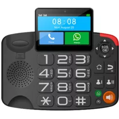 Мобильный телефон Maxcom Comfort MM42D SE 4G Black Фото 2