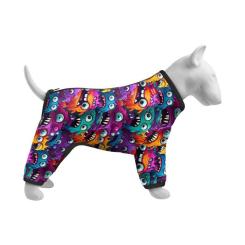 Ветровка для животных WAUDOG Clothes Зубастые монстры M 45 Фото 2