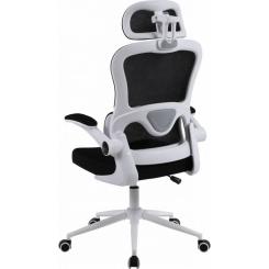 Офисное кресло GT Racer B-5880 White/Black Фото 4