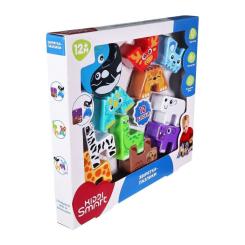 Развивающая игрушка Kiddi Smart Звірятка-пазлики Фото 9