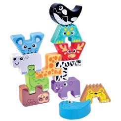 Развивающая игрушка Kiddi Smart Звірятка-пазлики Фото