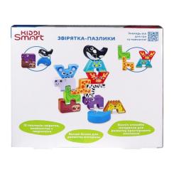 Развивающая игрушка Kiddi Smart Звірятка-пазлики Фото 1