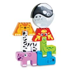 Развивающая игрушка Kiddi Smart Звірятка-пазлики Фото 2