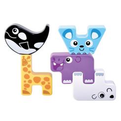 Развивающая игрушка Kiddi Smart Звірятка-пазлики Фото 3