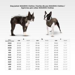 Курточка для животных WAUDOG Clothes Блоки M 40 Фото 1